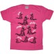 LAZY OAF T-shirt - Godzilla - Pink