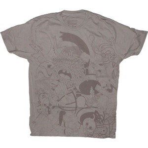 BEAUTIFUL DECAY T-shirt - Heavy Drummer - Dove Grey