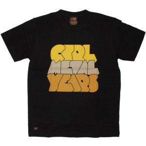 CTRL T-shirt - Metal Years - Black