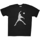 MIKE T-shirt - Wing Foot - Black