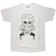 DESTROY ALL TOYS T-shirt  - Skull & Bones - White