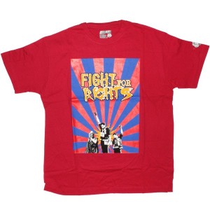 DESTROY ALL TOYS T-shirt  - Fight for rights - Red