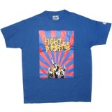 DESTROY ALL TOYS T-shirt  - Fight for rights - Blue