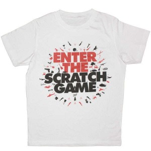 Scratch Science T-shirt - Scratch Game - White 