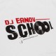Dj Eanov School T-Shirt - White