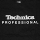 Technics T-Shirt - Black Technics Professional logo