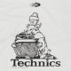 Technics T-Shirt - White DMC Underground DJ