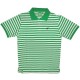 LRG Polo - Grass Roots Striped Polo - Kelly