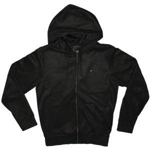 OBEY Zipped Hoodie - Silent Shout - Black