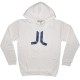 WESC Zipped Hoodie - Icon - White