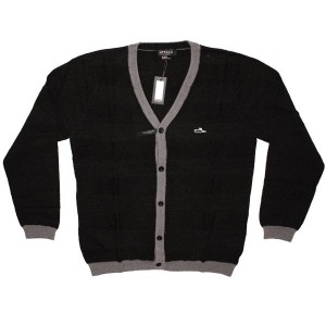 ATTICUS Cardigan - Figueroa - Black