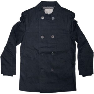 WESC Pea Coat - Pontus coton - Blue Iris