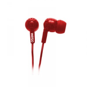 Ecouteurs Wesc - True Red Kazoo