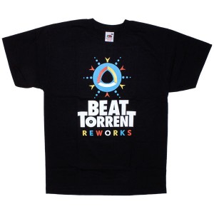 T-shirt Beat Torrent - Reworks - Black