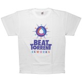 T-shirt Beat Torrent - Reworks - White