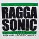T-shirt Raggasonic - Big Red / Daddy Mory - White