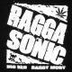 T-shirt Raggasonic - N&B Logo - Black