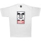 T-shirt Obey - Standard Issue Basic Tee - Obey Icon - White