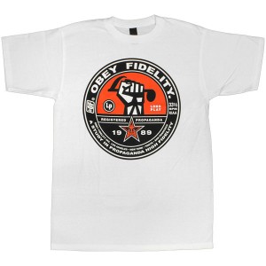 T-shirt Obey - Basic Tees - Obey Fidelity - White