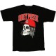 T-shirt Obey - Basic Tees - Snapback Skull - Black