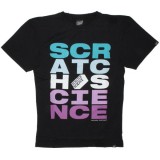 Scratch Science T-shirt - Basic Fourteen Letters - Black